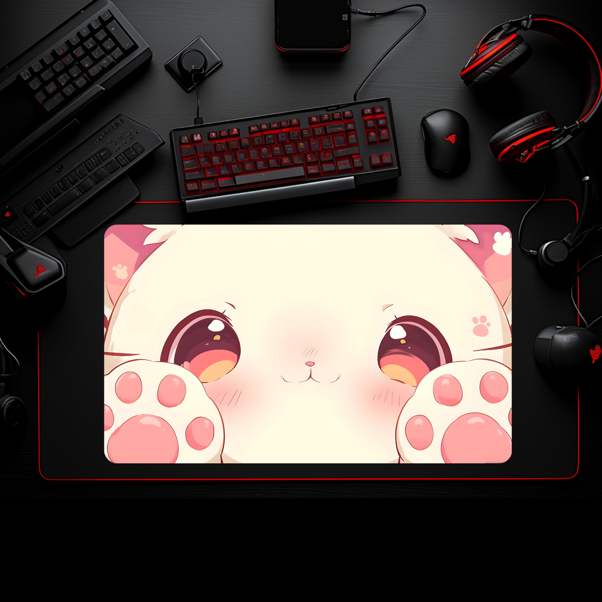 Battle Bear Playmats x Toe Beans