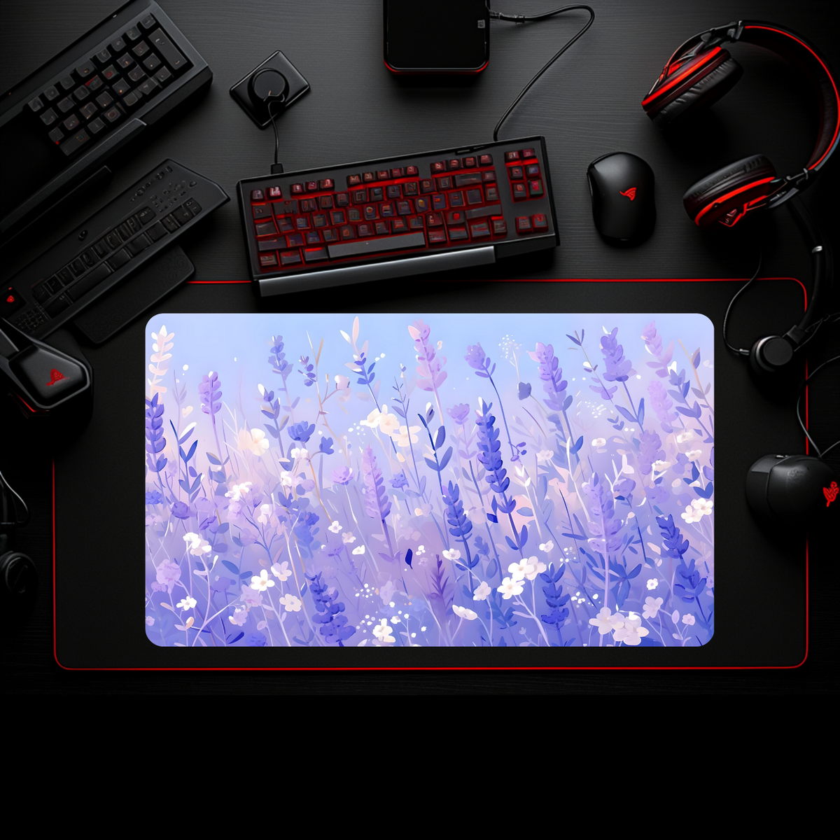 Battle Bear Playmats x Lavender