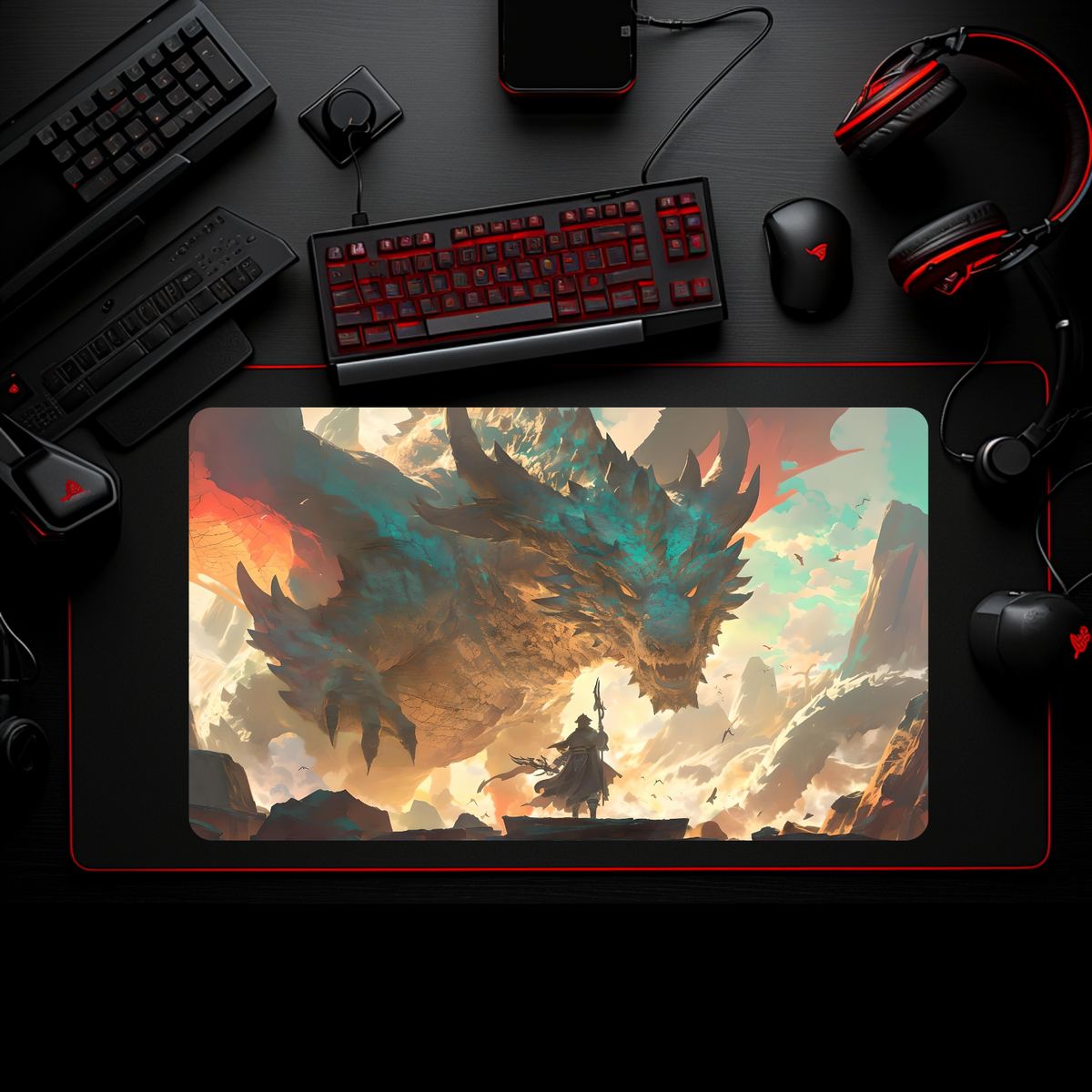 Battle Bear Playmats x Dragon