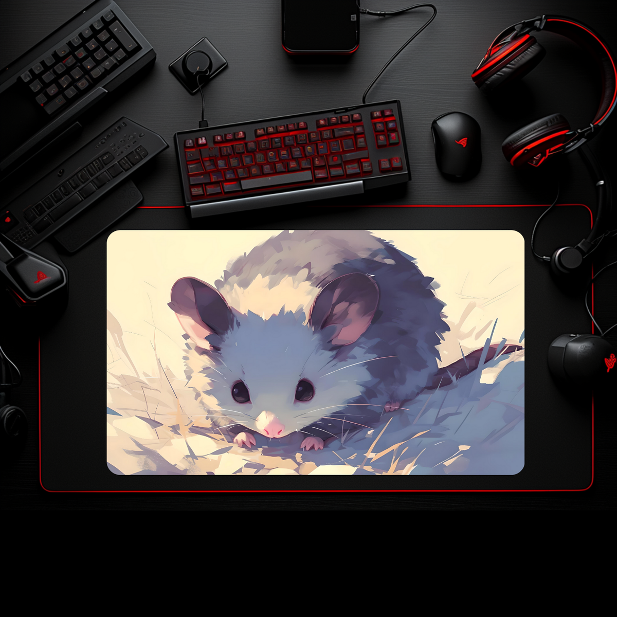 Battle Bear Playmats x Possum