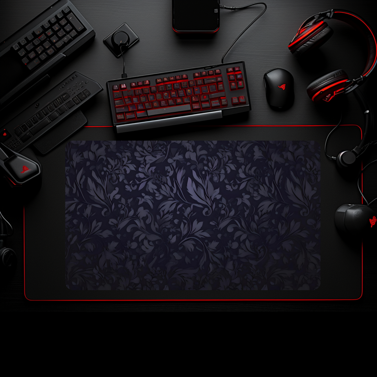 Battle Bear Playmats x Damask