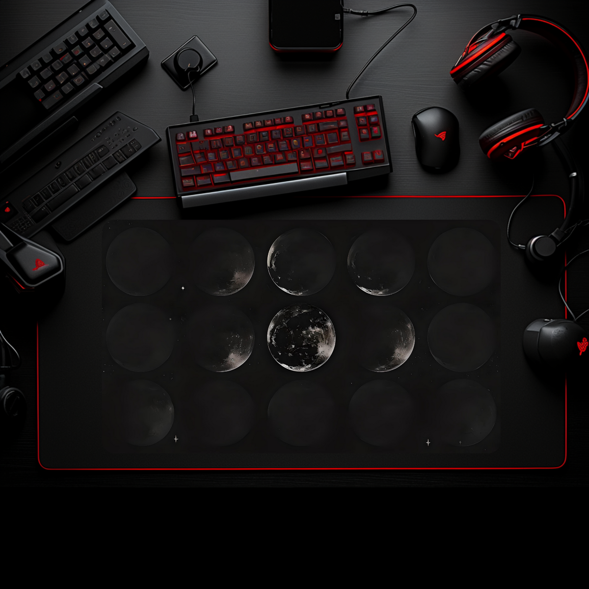 Battle Bear Playmats x Moon Phases